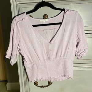 Purple blouse
